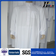 China Factory wholesale fabric 2016 newly design polyester spun fabric for arabic robe\ thobe fabric arabic dress dubai